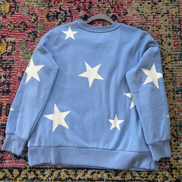 Judith March Cowgirl Crewneck Sweatshirt With Pockets Women’s Size L - Picture 4 of 10